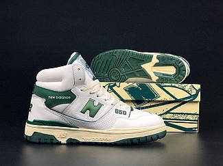 Жіночі кросівки New Balance 650 (білі з бежевим) зимові спортивні кроси 11953 Нью Беленс