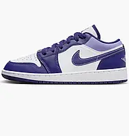 Urbanshop com ua Кросівки Air Jordan 1 Low Sky J Purple Gs White/Violet 553560-515 РОЗМІР ЗАПИТУЙТЕ