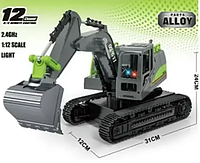 Дитячий екскаватор на радіокеруванні 37 см/A 8864-135 підсвітки, на акумуляторі гумові гусениці, у коробці