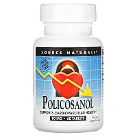 Source Naturals поликосанол. 10 мг, 60 таблеток