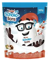 Шоколадні цукерки з молочно-горіховою начинкою Kinder Schoko Bons 200 г Італія