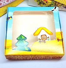 Коробочка. Розмір 20*20*3см.