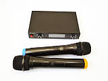 Радіосистема Shure LX-800 база 2 радіомікрофони ORG, фото 6