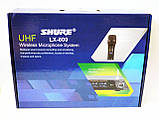 Радіосистема Shure LX-800 база 2 радіомікрофони ORG, фото 8