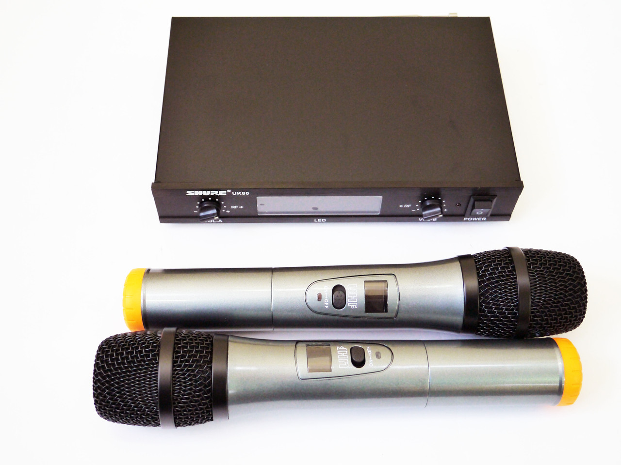 Радіосистема Shure UK80 база 2 радіомікрофони ORG