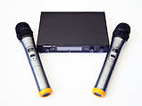 Радіосистема Shure UK80 база 2 радіомікрофони ORG, фото 5