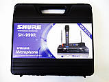 Радіосистема Shure SH-999R база 2 радіомікрофони ORG, фото 8
