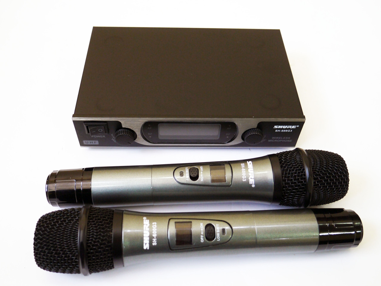 Радіосистема Shure SH-600G3 база 2 радіомікрофони + гарнітура ORG