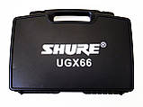Радіосистема Shure UGX66 база 2 радіомікрофони ORG, фото 5