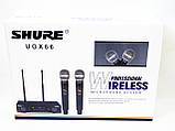 Радіосистема Shure UGX66 база 2 радіомікрофони ORG, фото 10