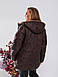 Куртка жіноча великого розміру осінь-зима 1534вт батал р.50-64 New, фото 4