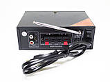 Підсилювач звуку BM AUDIO BM-600BT FM USB Блютуз + Караоке ORG, фото 6