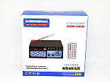 Підсилювач звуку BM AUDIO BM-600BT FM USB Блютуз + Караоке ORG, фото 8