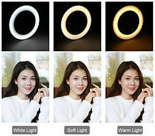 Світлодіодна кільцева LED-лампа 16 см USB ORG