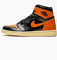 Urbanshop com ua Кросівки чоловічі Air Jordan 1 Retro High Og Black/Orange 555088-028 РОЗМІРИ ЗАПИТУЙТЕ