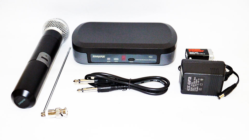 Радіосистема Shure PG4 VHF, 1 мікрофон ORG