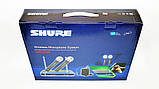 Радіосистема SHURE WM-502R база 2 радіомікрофони ORG, фото 7