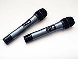 Радіосистема SHURE SH-588D база 2 радіомікрофони ORG, фото 5