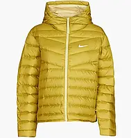 Urbanshop com ua Пуховик жіночий Nike Sportswear Down-Fill Windrunner Yellow CU5094-377 РОЗМІРИ ЗАПИТУЙТЕ