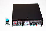 Підсилювач звуку Nippon AV-339BT + USB + Fm + Mp3 + КАРАОКЕ + Bluetooth ORG, фото 3