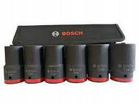 Набір ударних головок Bosch 24-41 мм 1" 6шт,