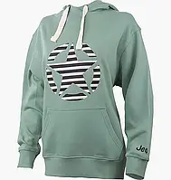 Urbanshop com ua Худі унісекс Jeep Hooded Oversize Sweatshirt Star Striped Print Turquoise O102608-E854
