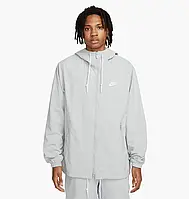 Urbanshop com ua Куртка Nike Club MenS Full-Zip Woven Jacket Grey FB7397-077 РОЗМІРИ ЗАПИТУЙТЕ