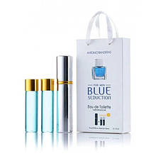 Antonio Banderas Blue Seduction 3x15ml - Trio Bag