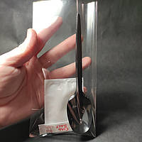 Набор одноразовых приборов (Ложка + влажная салфетка + соль) в индивидуальной упаковке