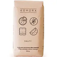 Смесь KOMORA SALTY «Пицца, крекеры, веган-блины» Смесь для выпечки, 500 г