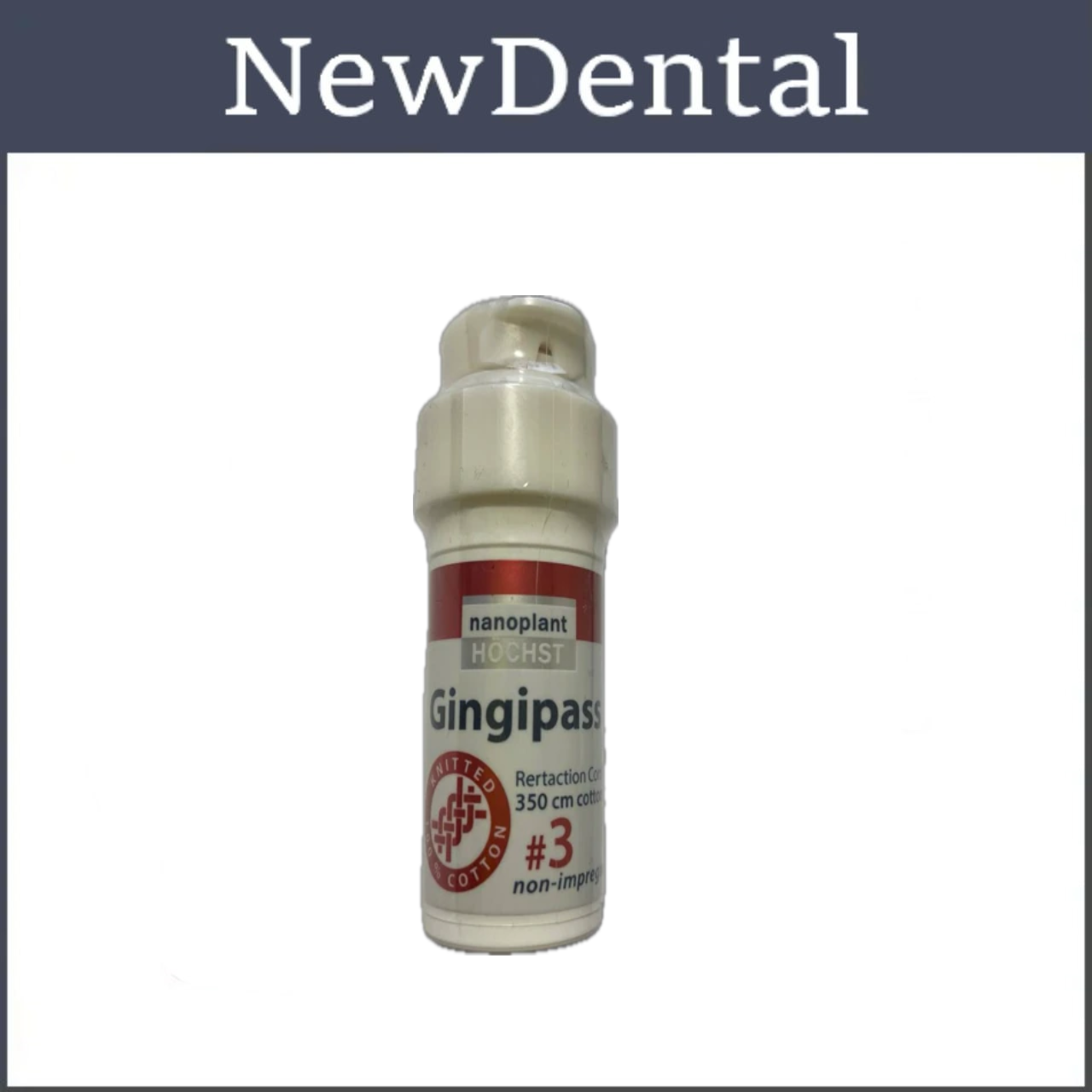 Ретракційна нитка Gingipass №3 без просочення