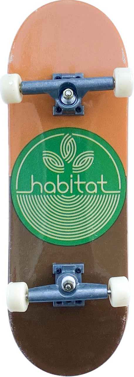 Фінгерборд Tech Deck Habitat Skateboards Brn Org, фото 1