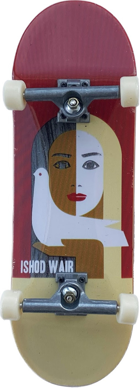Фінгерборд Tech Deck Real Skateboards Ishod War Woman with Dove, фото 1