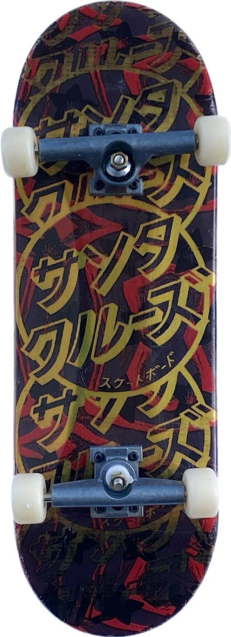 Фінгерборд Tech Deck Santa Cruz Skateboards Logo Red Blk Gold