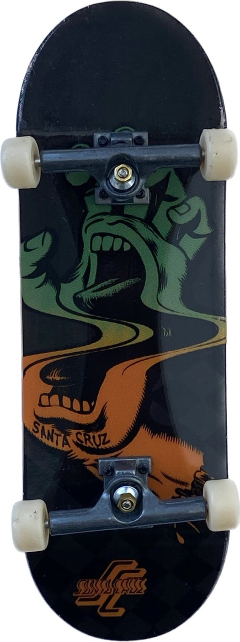 Фінгерборд Tech Deck Santa Cruz Skateboards Screamin Hand Org Green, фото 1