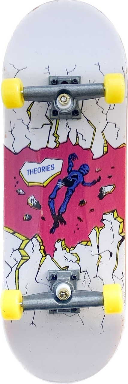 Фінгерборд Tech Deck Theories Skateboards Wht Crack, фото 1