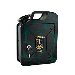 Міні бар подарунковий набір барик Каністра зелена (330*240*100мм) FL226-1