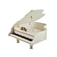 Мини бар подарочный набор барик Рояль со стопками белый (135*295*250мм) FL227