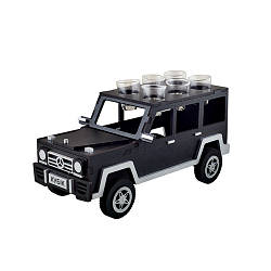 Міні бар подарунковий набір барик Кубік з чарками (190*350*180мм) FL225