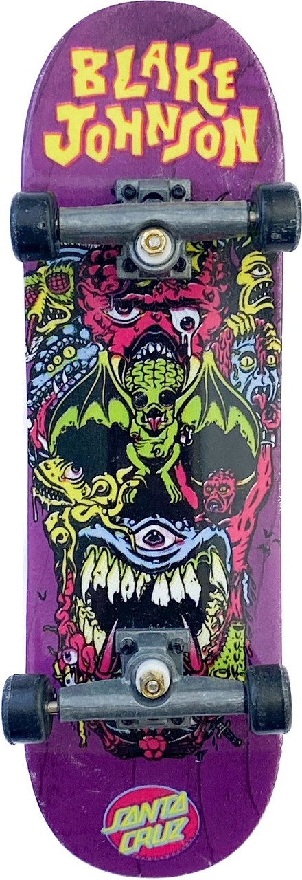 Фінгерборд Tech Deck Santa Cruz Skateboards Blake Johnson Purple, фото 1
