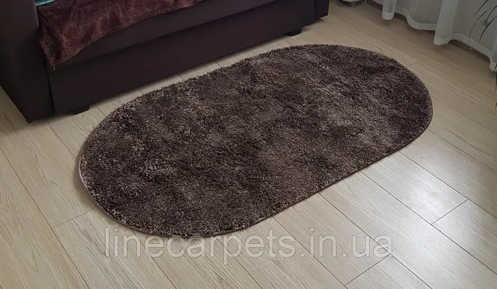 Ворсистий килим SHAGGY BUENO 01800A  L.BROWN