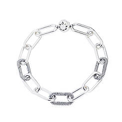 Срібний браслет в стилі Pandora