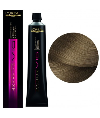 Крем-фарба без аміаку L&apos;Oreal Professionnel Dia Richesse №8 Світлий блондин 50 мл