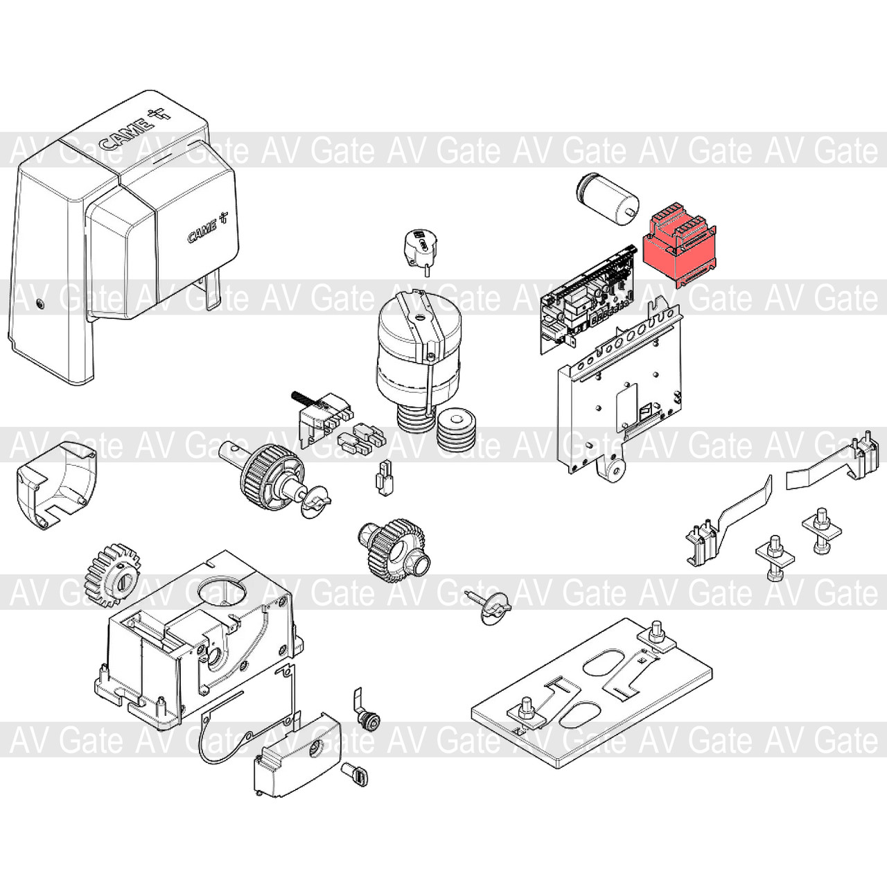 Трансформатор BX Came 119RIR090: продажа, цена в Днепре. Автоматика для ...