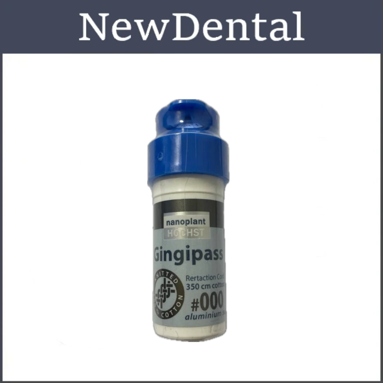 Ретракційна нитка Gingipass №000, сульфат алюмінію