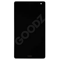 Дисплей для Huawei MediaPad T3 7.0" (BG2-U01) 3G, з тачскрином і рамкою в зборі, колір чорний