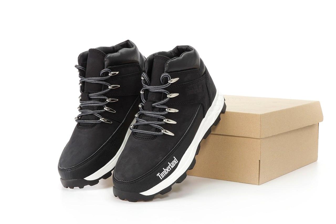 Чоловічі зимові черевики Timberland 32604 чорні