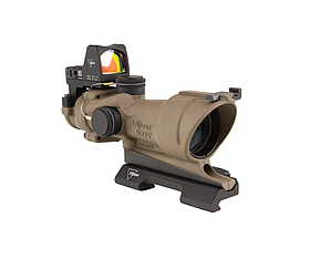 Приціл оптичний Trijicon ACOG 4x32 ECOS Tritium Riflescope w/ Trijicon RMR -.223 BDC, Колір: Tan, TA31-D-100555