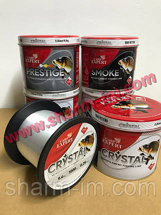 Волосінь Carp Expert Crystal Teflon 1000 м 0,3 мм/13.2 кг Прозора, фото 2