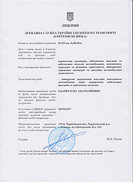 Лицензия на международные автогрузоперевозки 1